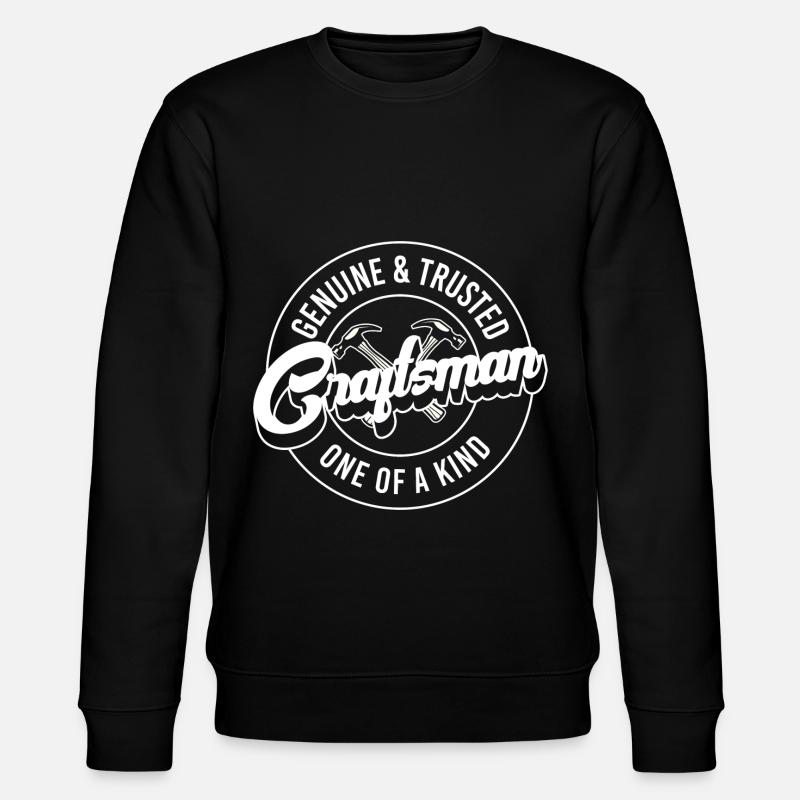 Artisan bricolage Charpentier Maître Bâtisseur - Sweat bio CHANGER Stanley/Stella Unisexe - noir