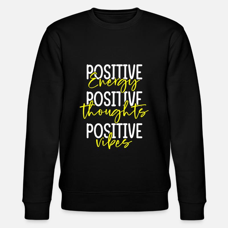 Confiance en soi positive - Sweat bio CHANGER Stanley/Stella Unisexe - noir
