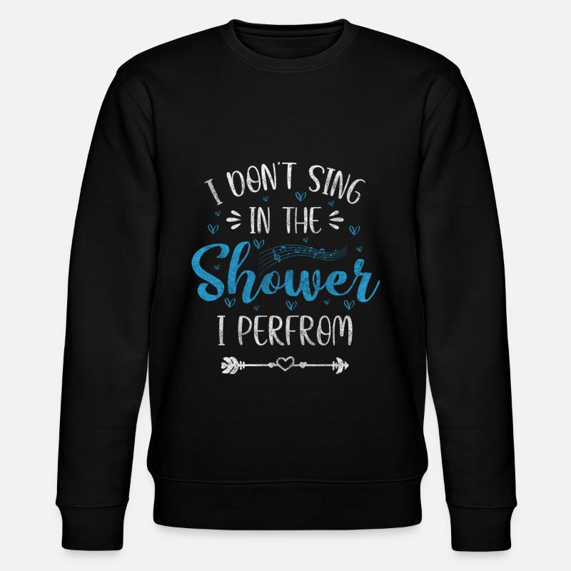 Singer Hobby Sheet Music - Stanley/Stella CHANGER Unisex Organic Sweatshirt - black