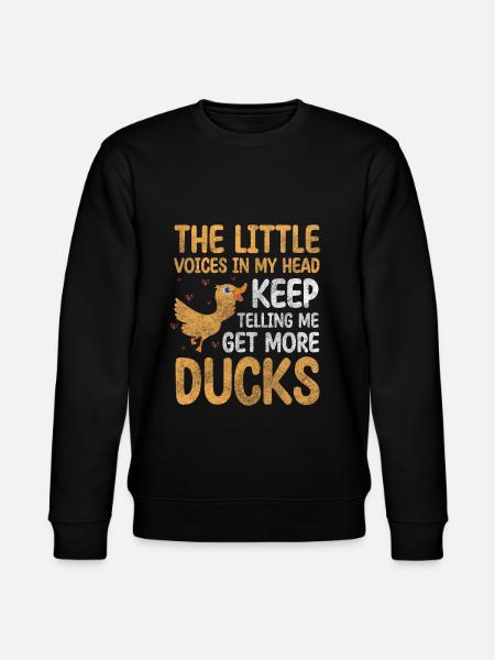Ducklings Waterfowl - Stanley/Stella CHANGER Unisex Organic Sweatshirt - black