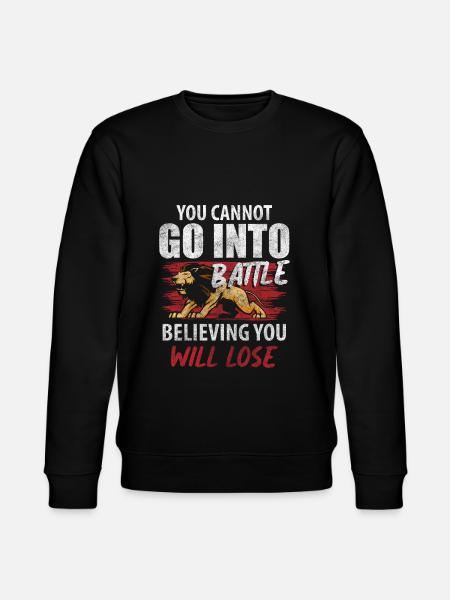 King Grace Hunting Danger - Stanley/Stella CHANGER Unisex Organic Sweatshirt - black