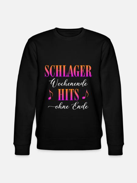 Schlager Weekend - Stanley/Stella CHANGER Unisex Organic Sweatshirt - black