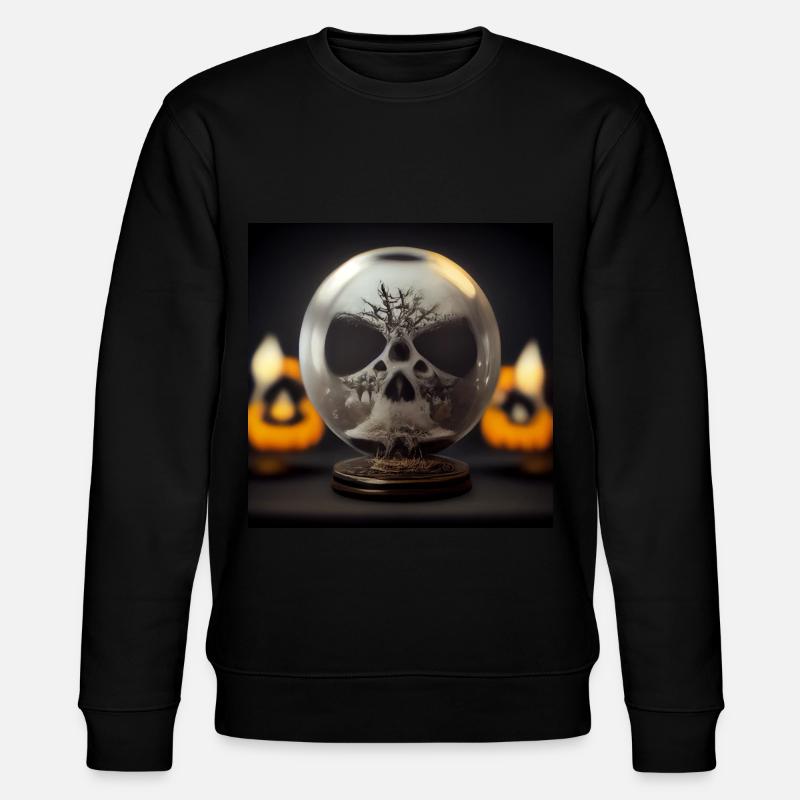 Boule à neige crépitante - Sweat bio CHANGER Stanley/Stella Unisexe - noir