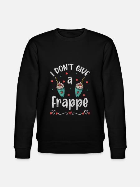 No Interest Attitude Aversion Life - Stanley/Stella CHANGER Unisex Organic Sweatshirt - black