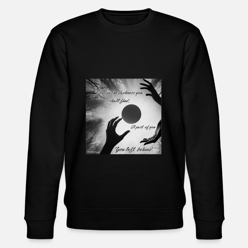 Schattenarbeit - Stanley/Stella Unisex Bio-Sweatshirt CHANGER  - Schwarz