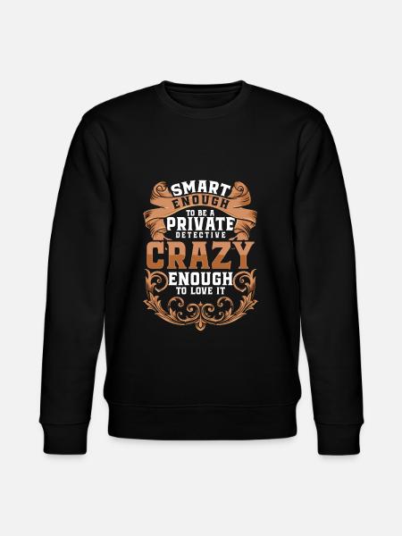 Agent Note: On the Trail of Crime - Stanley/Stella CHANGER Unisex Organic Sweatshirt - black