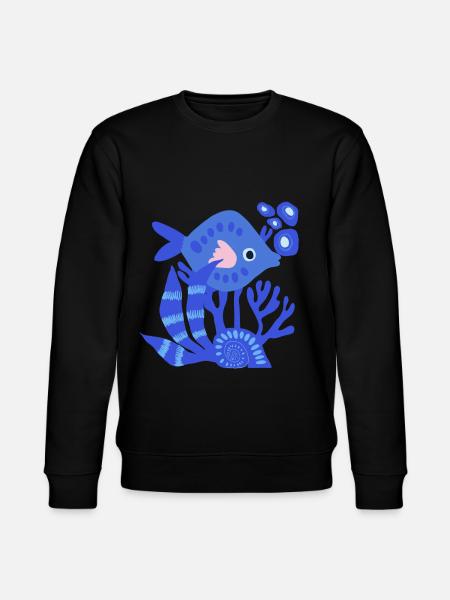 Underwater - Stanley/Stella CHANGER Unisex Organic Sweatshirt - black