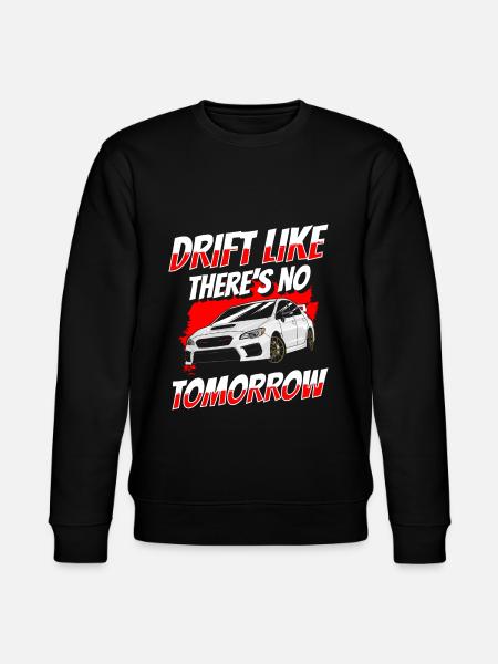 Drifting Car Asphalt Speedster - Stanley/Stella CHANGER Unisex Organic Sweatshirt - black
