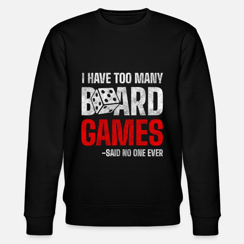 Jeux Hobby Dice Players - Sweat bio CHANGER Stanley/Stella Unisexe - noir