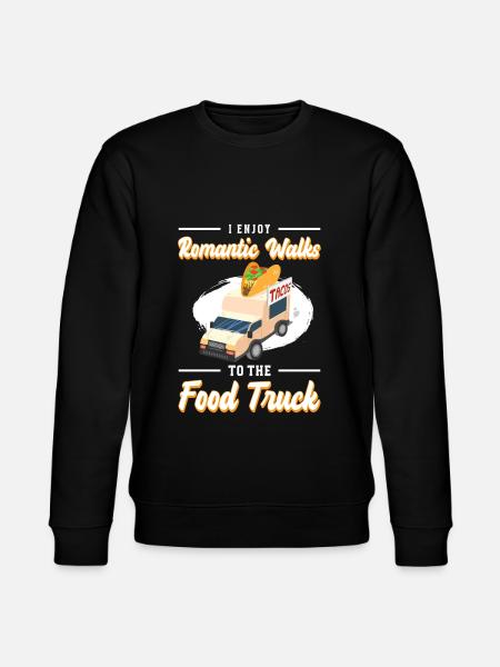 Foodtruck Maaltijd Foodie - Stanley/Stella Uniseks bio-sweatshirt CHANGER  - zwart