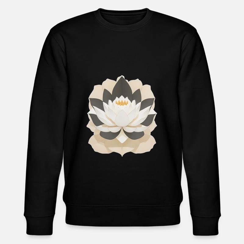 Lotus - Sweat bio CHANGER Stanley/Stella Unisexe - noir