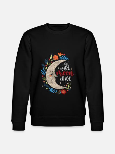 Symbol Sun Religion Elements - Stanley/Stella CHANGER Unisex Organic Sweatshirt - black