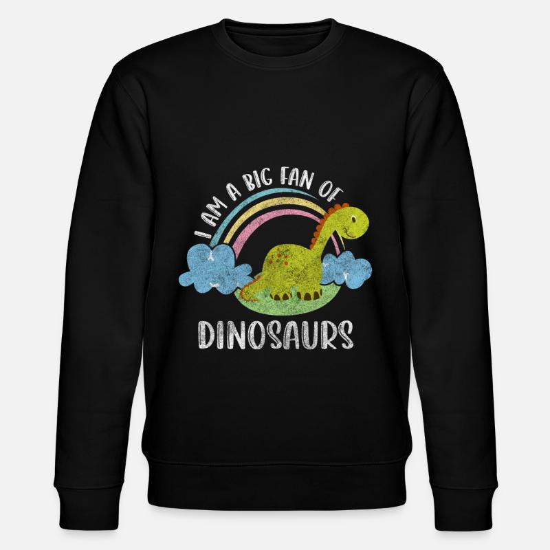 Carnivores fossiles de Dino - Sweat bio CHANGER Stanley/Stella Unisexe - noir