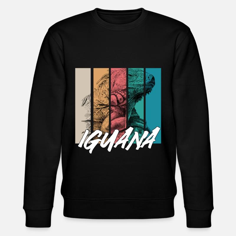 Iguane - Sweat bio CHANGER Stanley/Stella Unisexe - noir