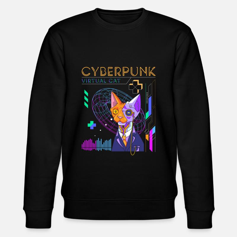 Future Android Technology - Stanley/Stella CHANGER Unisex Organic Sweatshirt - black