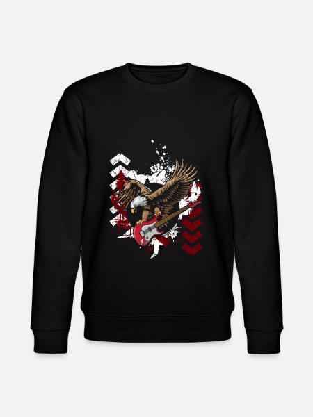Trash Polka Trash Cool Black - Stanley/Stella CHANGER Unisex Organic Sweatshirt - black