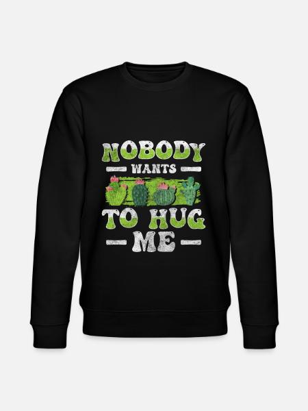 Cacti Spines Gardener - Stanley/Stella CHANGER Unisex Organic Sweatshirt - black