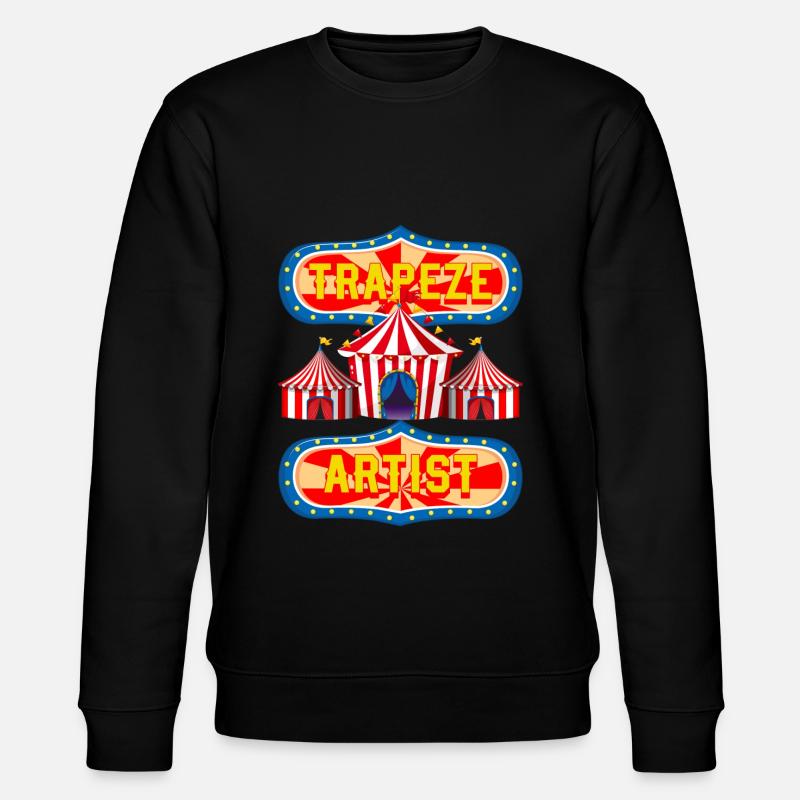 Circus Ringmaster Tamer - Stanley/Stella CHANGER Unisex Organic Sweatshirt - black