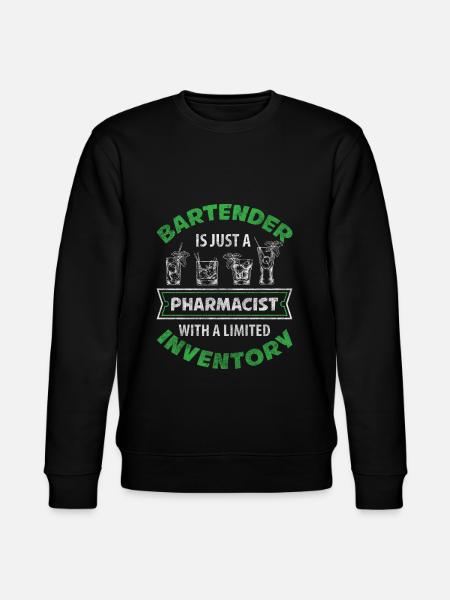 Barman Comptoir Whisky Barmaid - Sweat bio CHANGER Stanley/Stella Unisexe - noir