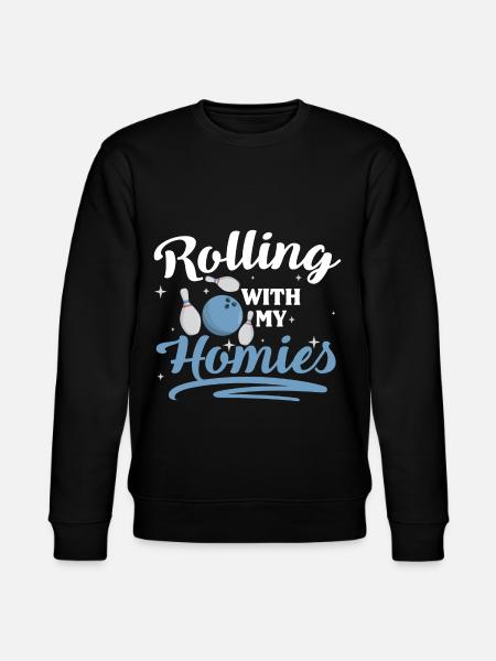 Bowling Hobby Players - Stanley/Stella CHANGER Unisex Organic Sweatshirt - black