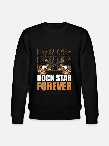 Music Band Concert - Stanley/Stella CHANGER Unisex Organic Sweatshirt - black