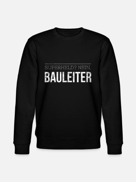 Bauleiter - Stanley/Stella Unisex Bio-Sweatshirt CHANGER - Schwarz