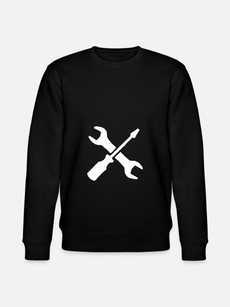 Craftsman Gift Tool Screwdriver - Stanley/Stella CHANGER Unisex Organic Sweatshirt - black