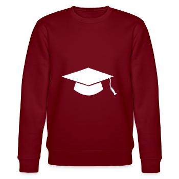 Cadeau de remise des diplômes - Sweat bio CHANGER Stanley/Stella Unisexe - bordeaux - Devant - Nik (191cm) & Marisol (170cm)