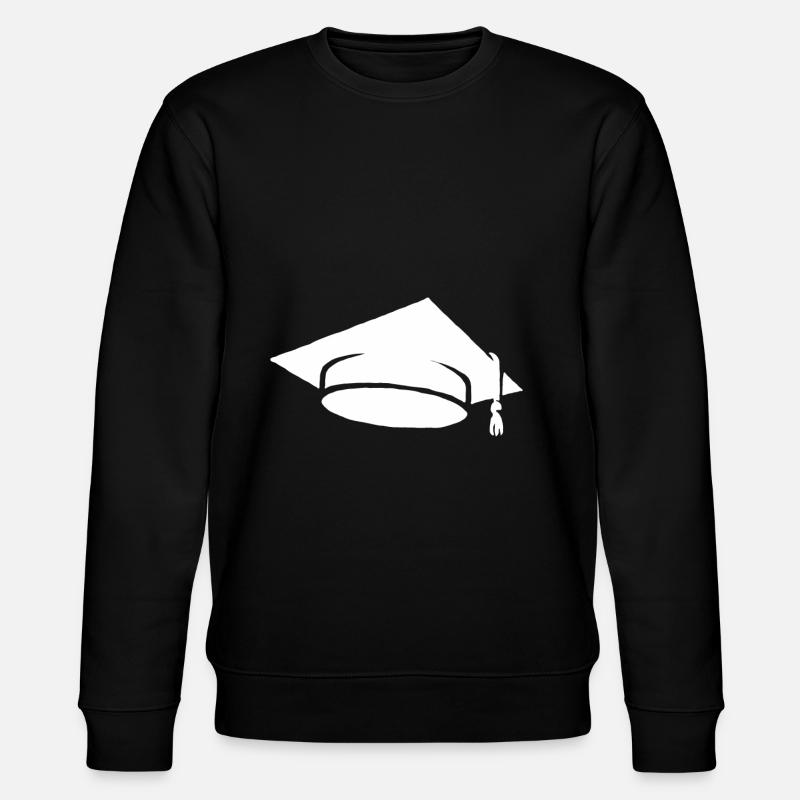 Chapeau d'étudiant diplômé - Sweat bio CHANGER Stanley/Stella Unisexe - noir