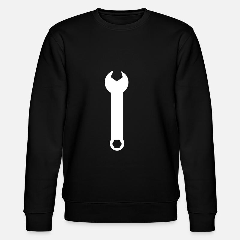 Clé outils outil bricoleur - Sweat bio CHANGER Stanley/Stella Unisexe - noir