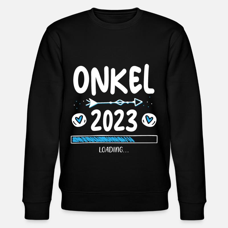 Onkel 2023 Loading - Stanley/Stella Unisex Bio-Sweatshirt CHANGER  - Schwarz