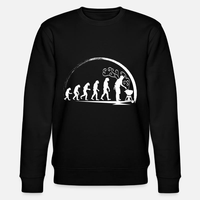 Evolution Grillfather Unique Grilling Shirt - Sweat bio CHANGER Stanley/Stella Unisexe - noir