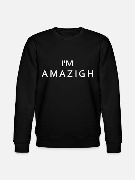 Im amazigh - Stanley/Stella CHANGER Unisex Organic Sweatshirt - black