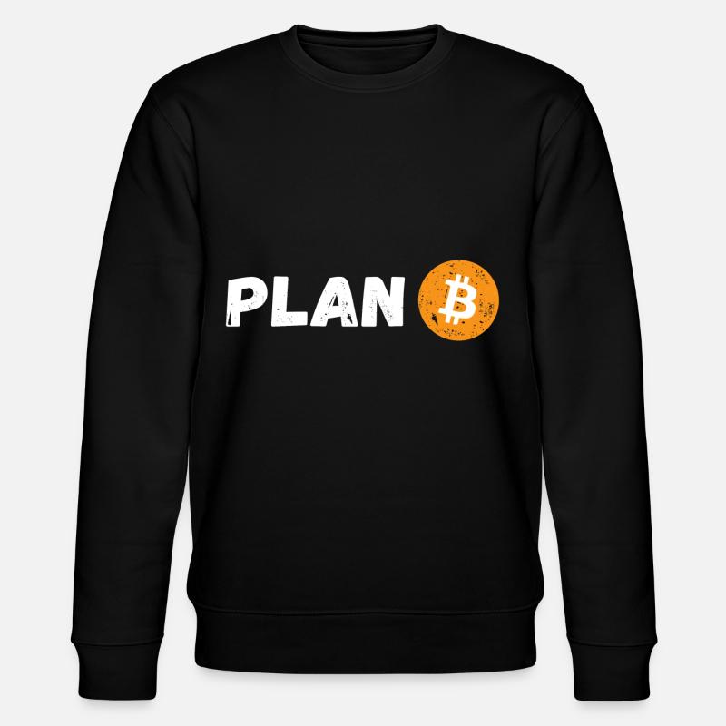 PLAN B - Stanley/Stella CHANGER Unisex Organic Sweatshirt - black