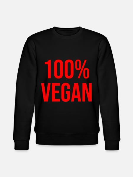 100 % Vegan - Stanley/Stella Unisex Bio-Sweatshirt CHANGER  - Schwarz