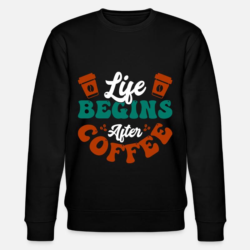 Café - Sweat bio CHANGER Stanley/Stella Unisexe - noir