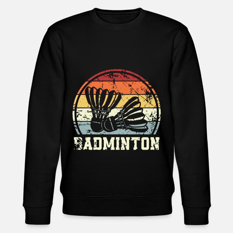 Badminton - Stanley/Stella Unisex Bio-Sweatshirt CHANGER  - Schwarz