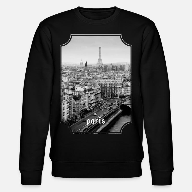 Paris - Sweat bio CHANGER Stanley/Stella Unisexe - noir