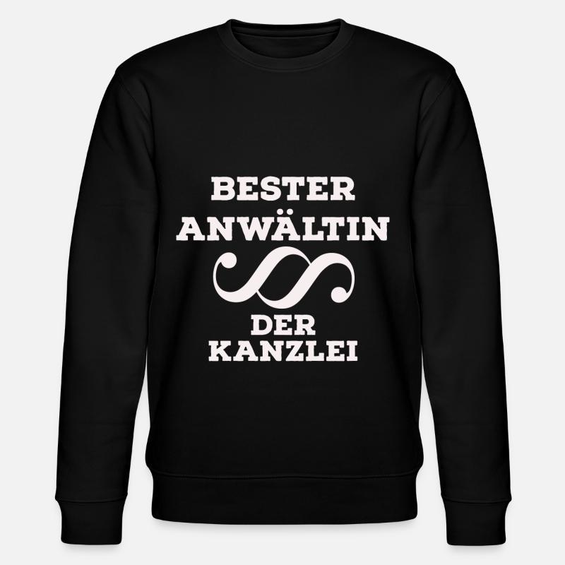 Anwältin - Stanley/Stella Unisex Bio-Sweatshirt CHANGER  - Schwarz