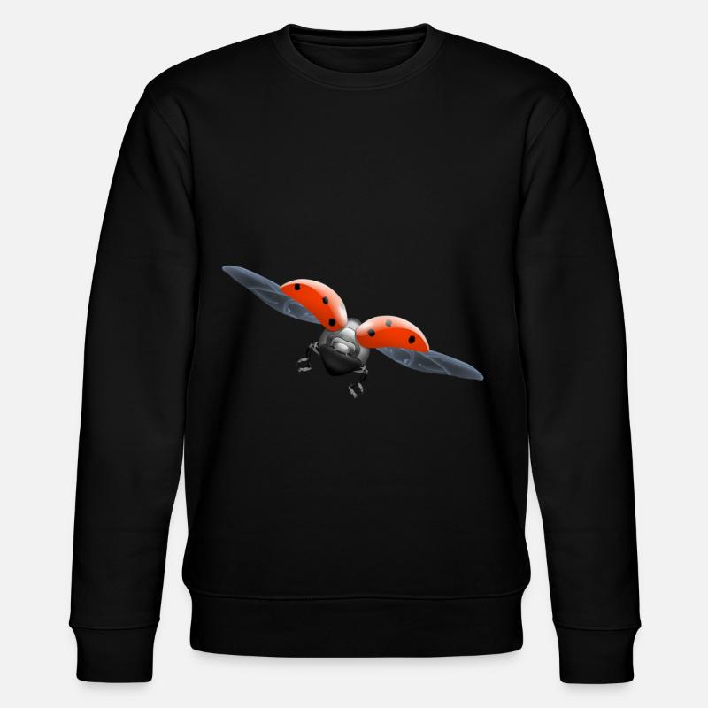 ladybug ladybug - Stanley/Stella CHANGER Unisex Organic Sweatshirt - black