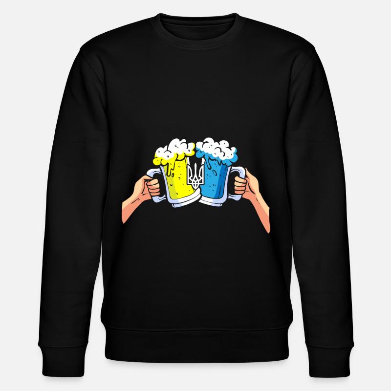 Ukraine Bier - Stanley/Stella Unisex Bio-Sweatshirt CHANGER  - Schwarz