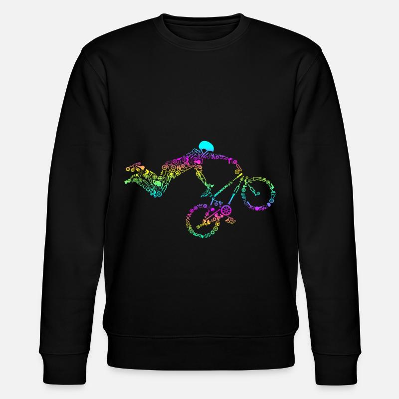 BMX - Stanley/Stella Unisex Bio-Sweatshirt CHANGER  - Schwarz
