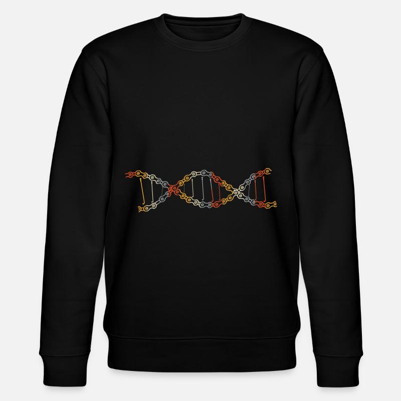 DNA Bicycle - Stanley/Stella Unisex Bio-Sweatshirt CHANGER  - Schwarz