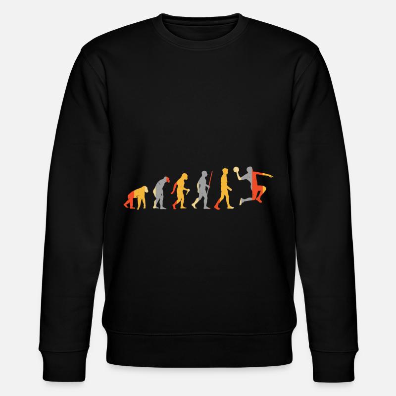 Evolution Handballeur - Sweat bio CHANGER Stanley/Stella Unisexe - noir