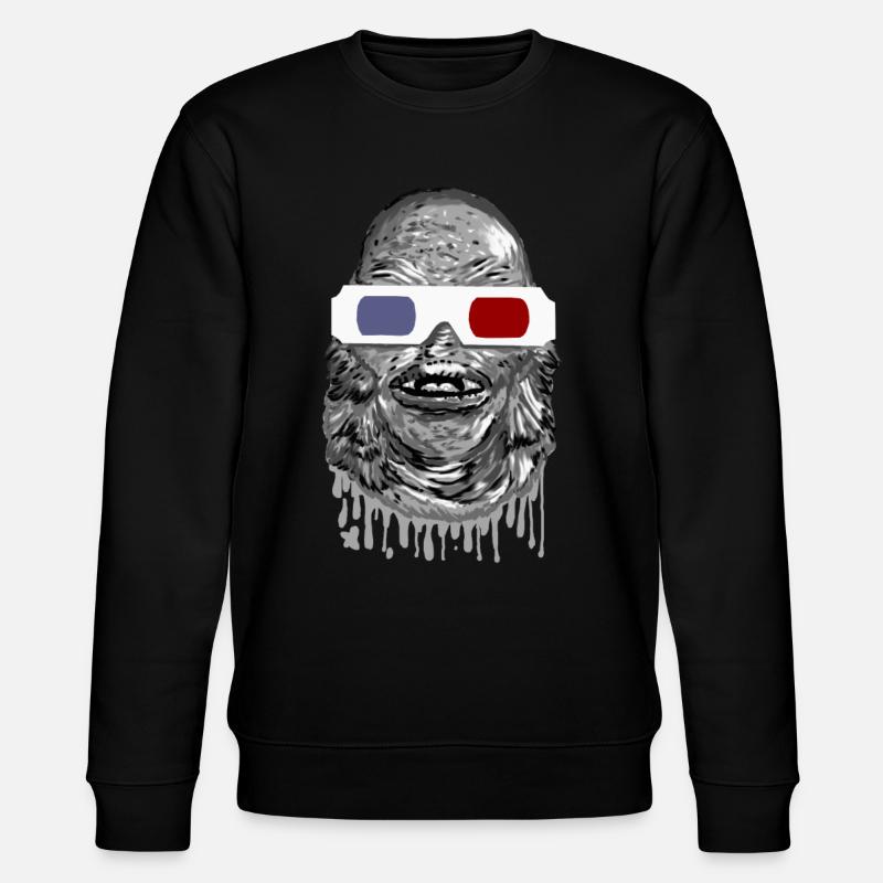 creature - Stanley/Stella CHANGER Unisex Organic Sweatshirt - black