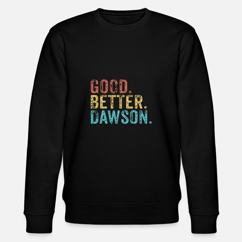 Good better Dawson - Stanley/Stella Unisex Bio-Sweatshirt CHANGER - Schwarz