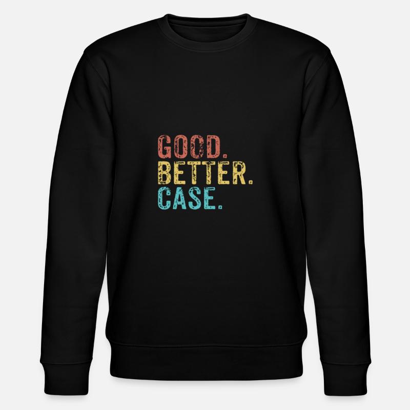 Good better Case - Stanley/Stella Unisex Bio-Sweatshirt CHANGER  - Schwarz