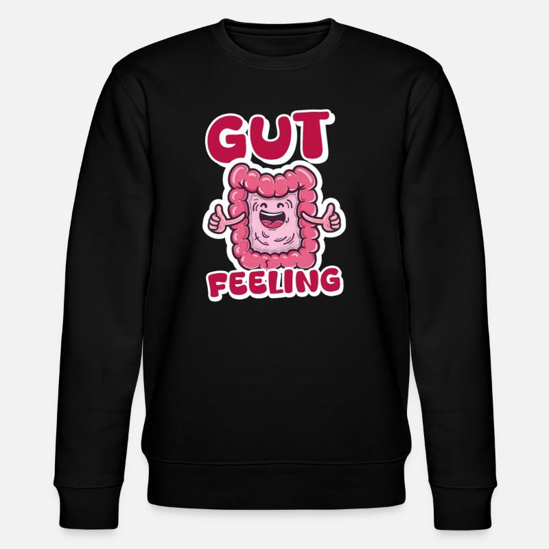 Sentiment d’intestin de l’infirmière gastro-intestinale - Sweat bio CHANGER Stanley/Stella Unisexe - noir