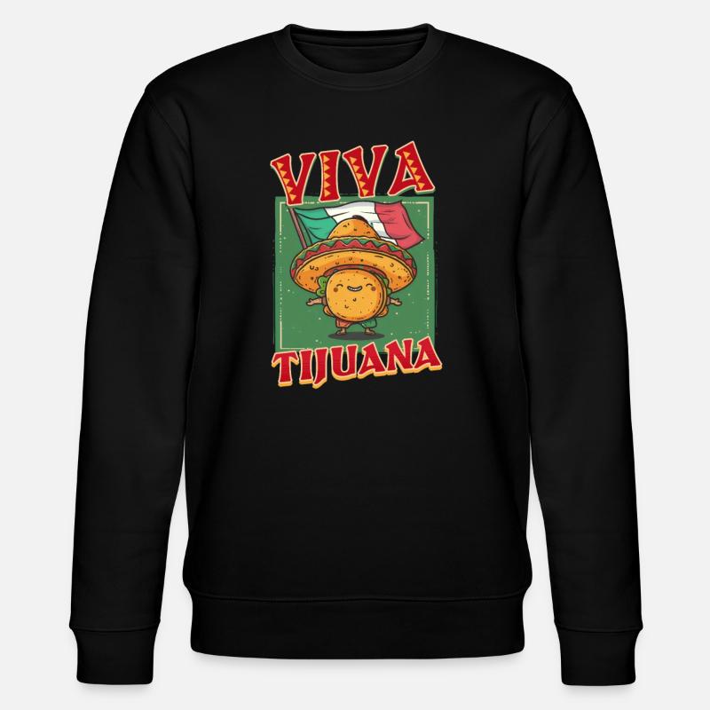 Tijuana Viva Tijuana - Sweat bio CHANGER Stanley/Stella Unisexe - noir