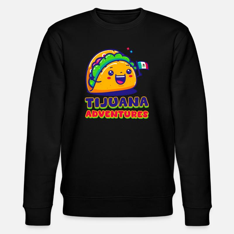 Tijuana Tijuana Abenteuer - Stanley/Stella Unisex Bio-Sweatshirt CHANGER - Schwarz